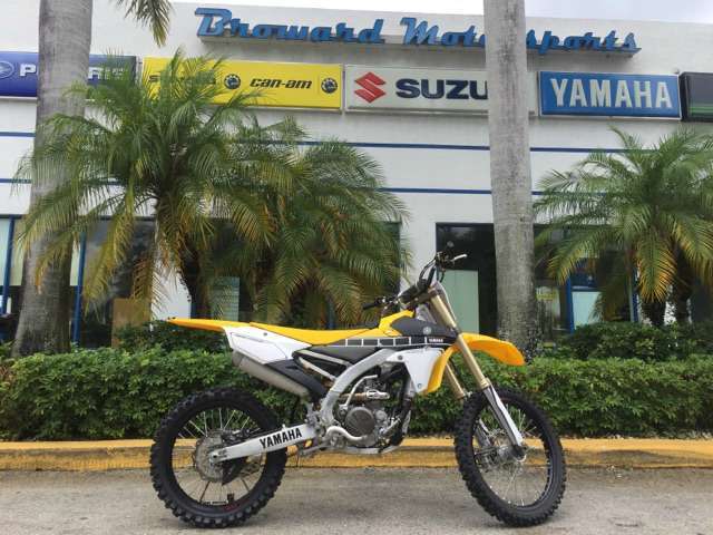 2016 Yamaha YZ250F 60th Anniversary Yellow