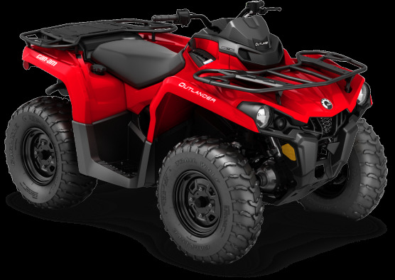 2017 Can-Am OUTLANDER 450 RED