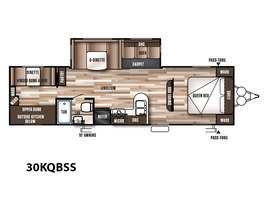 2016 Forest River Wildwood 30KQBSS