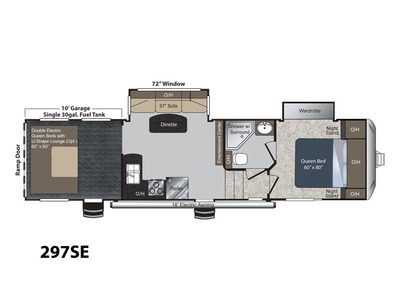 2013 Keystone Rv Raptor 297SE