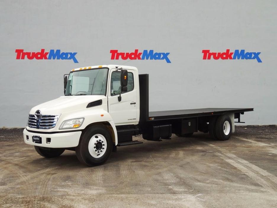 2007 Hino 338  Flatbed Truck