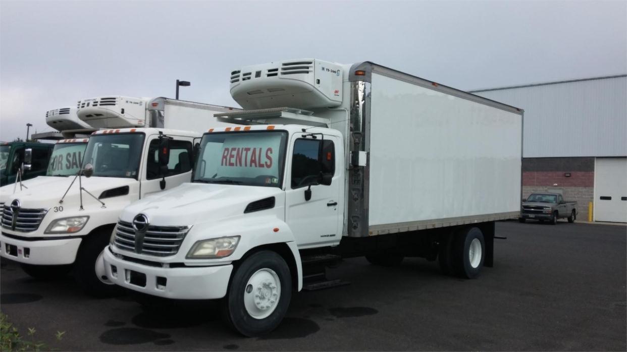 2006 Hino 268a  Refrigerated Truck