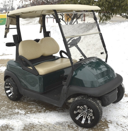 2012 Club Car Green Precedent Electric 48v Golf Cart Custom Rims
