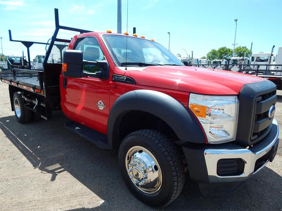 2012 Ford F550 Sd  Flatbed Truck