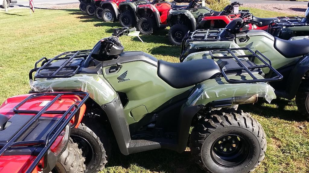 2016 Honda FourTrax Rancher 4x4 Red (TRX420FM1