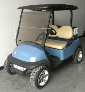2012 Club Car 48v Electric Precedent Golf Cart w/ Custom Rim