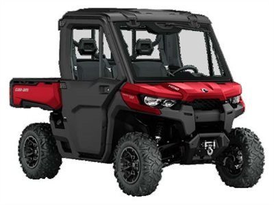 2016 Can-Am Defender XT CAB Intense Red