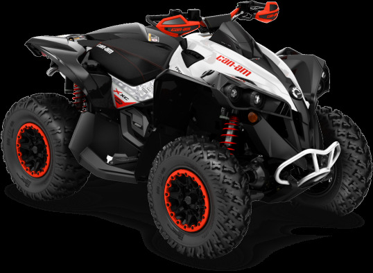 2017 Can-Am Am Renegade X Xc 850 Black White Red