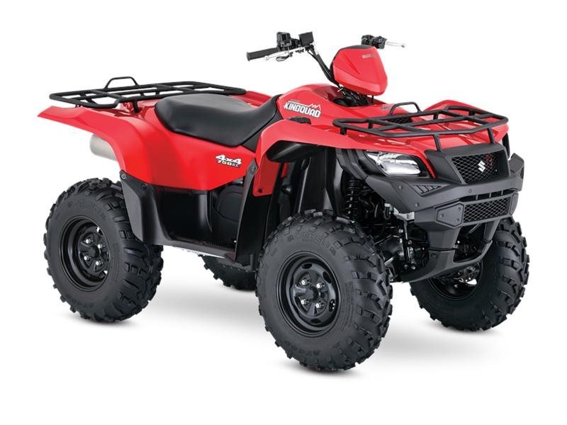 2016 Suzuki KingQuad 750AXi Power Steering Flame Red