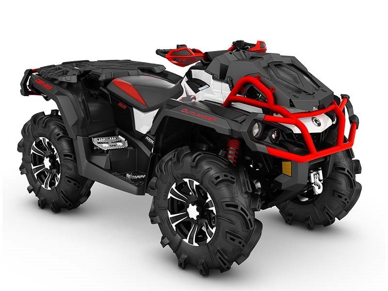 2016 Can-Am Outlander X mr 1000R White / Black / Can-Am Red