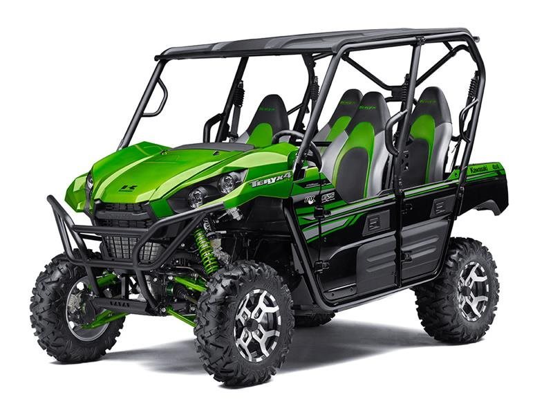 2017 Kawasaki Teryx4 LE Candy Lime Green