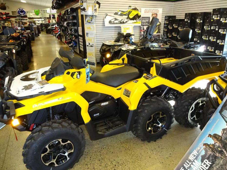 2016 Can-Am Outlander 6x6 XT 650 Yellow