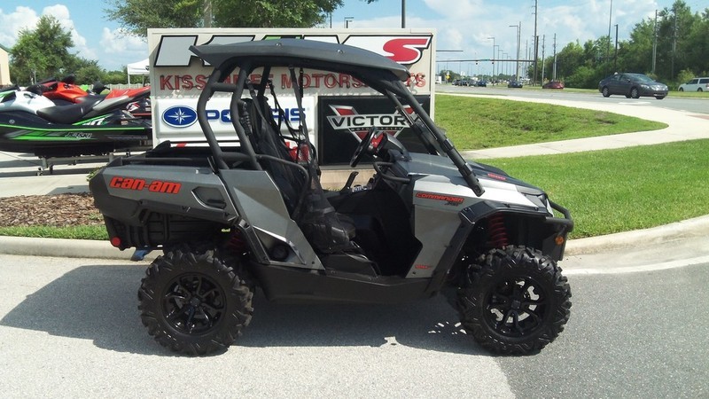 2015 Can-Am Commander XT 1000 Brushed Aluminum