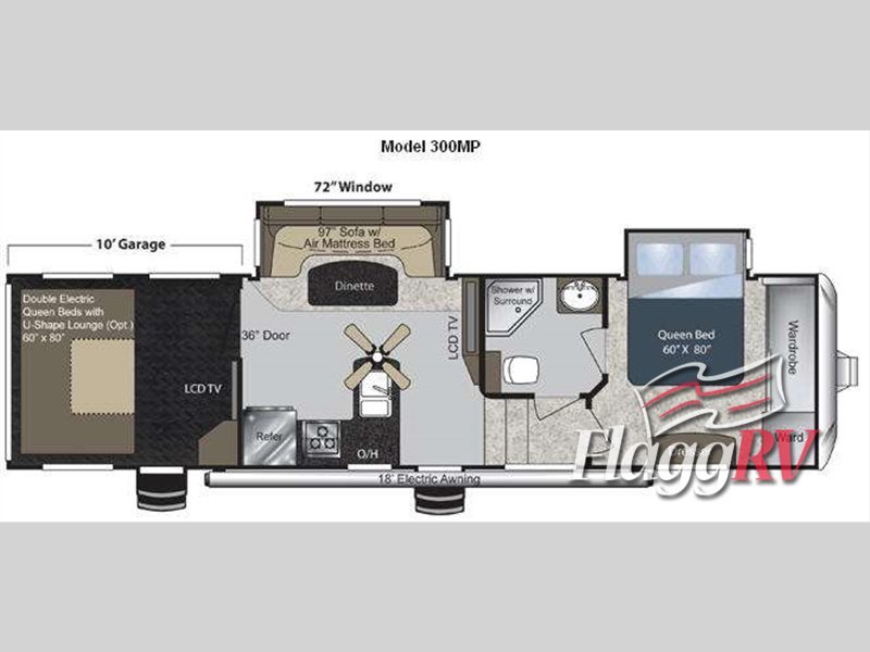 2011 Keystone Rv Raptor 300MP