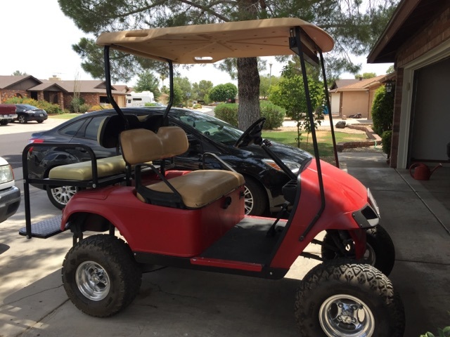 2001 E-Z-Go Golf Cart