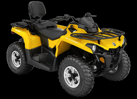 2017 Can-Am Outlander Max Dps 570 Yellow