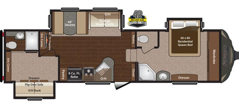 2016 Keystone Rv SPRINTER 293FWBHS FIFTH WHEEL