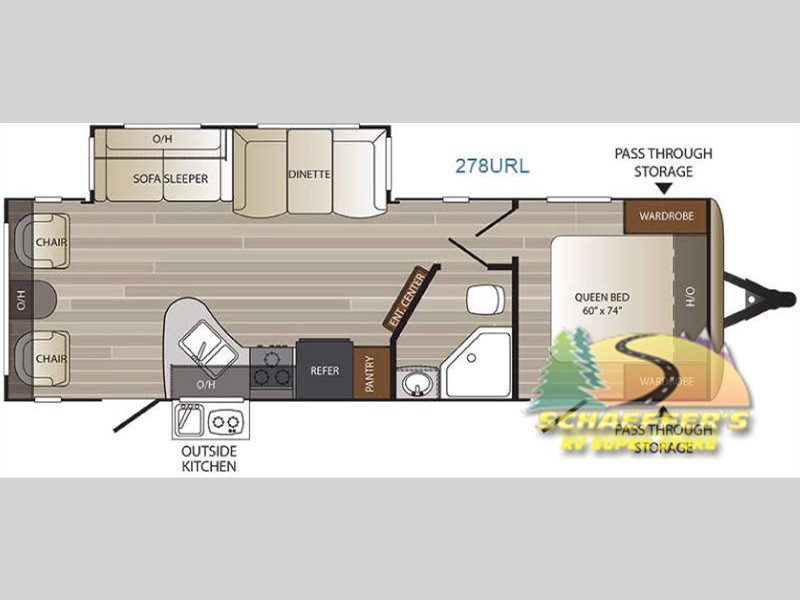 2017 Keystone Rv Outback Ultra Lite 278URL