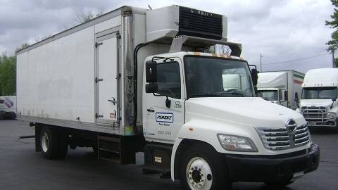 2008 Hino 338  Refrigerated Truck