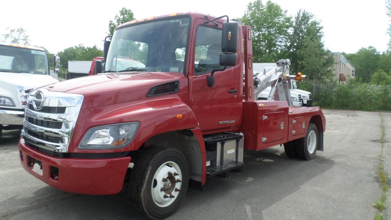 2014 Hino 258lp  Wrecker Tow Truck