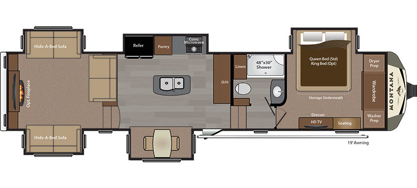 2015 Keystone Montana 3790RD