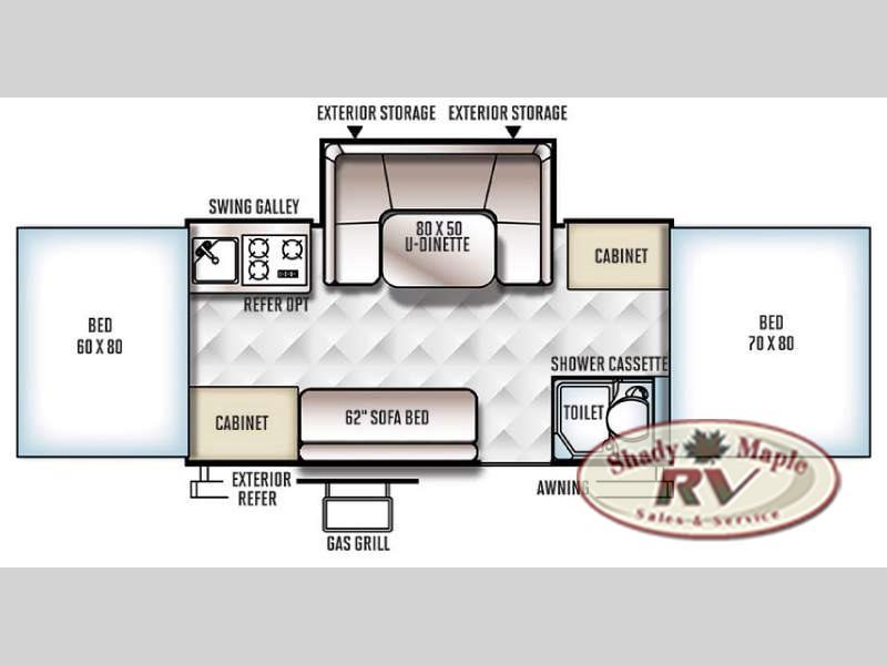 2017 Forest River Rv Rockwood Premier 2716G