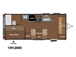 2014 Keystone Rv Hideout 19FLBWE