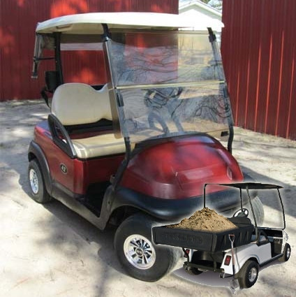 2012 Club Car 48V precedent Utility Golf Cart With Dump Bed For Sale