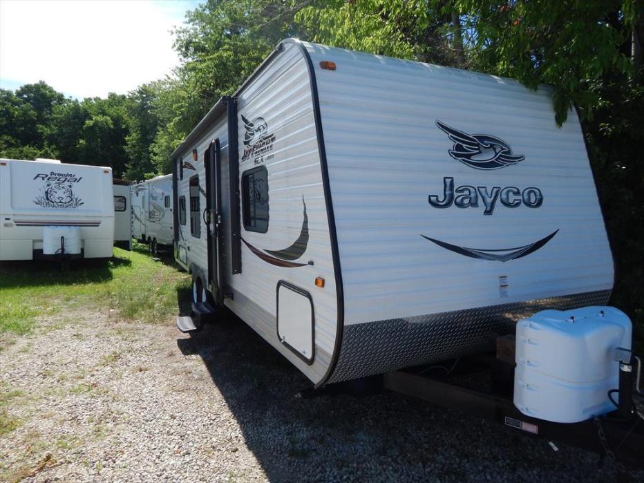 2015 Jayco Jay Feather SLX 264BHW Front Queen Corne