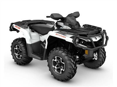 2016 Can-Am Outlander XT 650 Pearl White