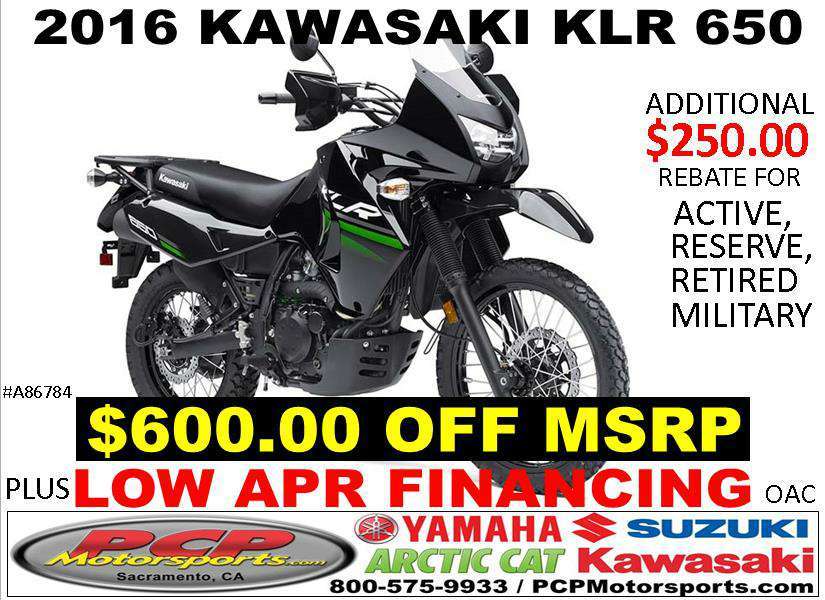 2016 Kawasaki KLR 650