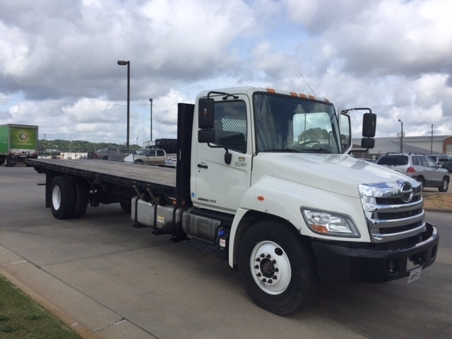 2013 Hino 338  Flatbed Truck