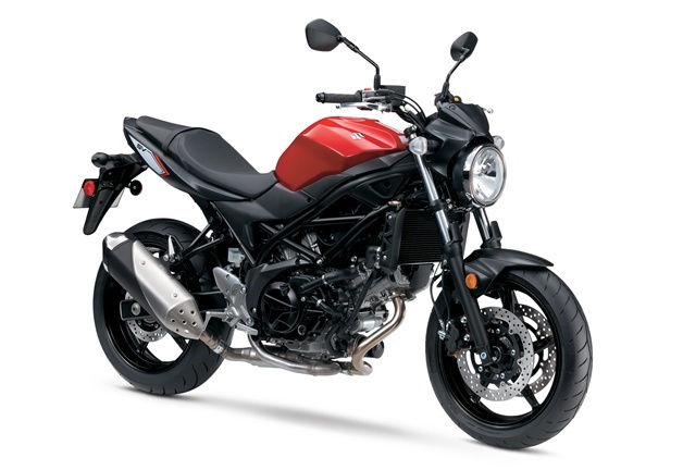 2017 Suzuki Sv650 Red