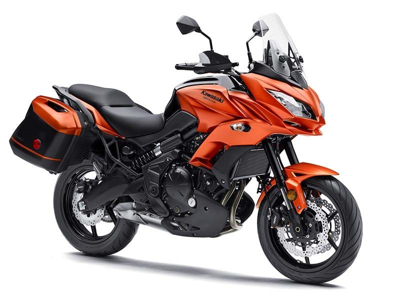 2016 Kawasaki Versys 650 LT Candy Matte Orange / Metallic Spark Black