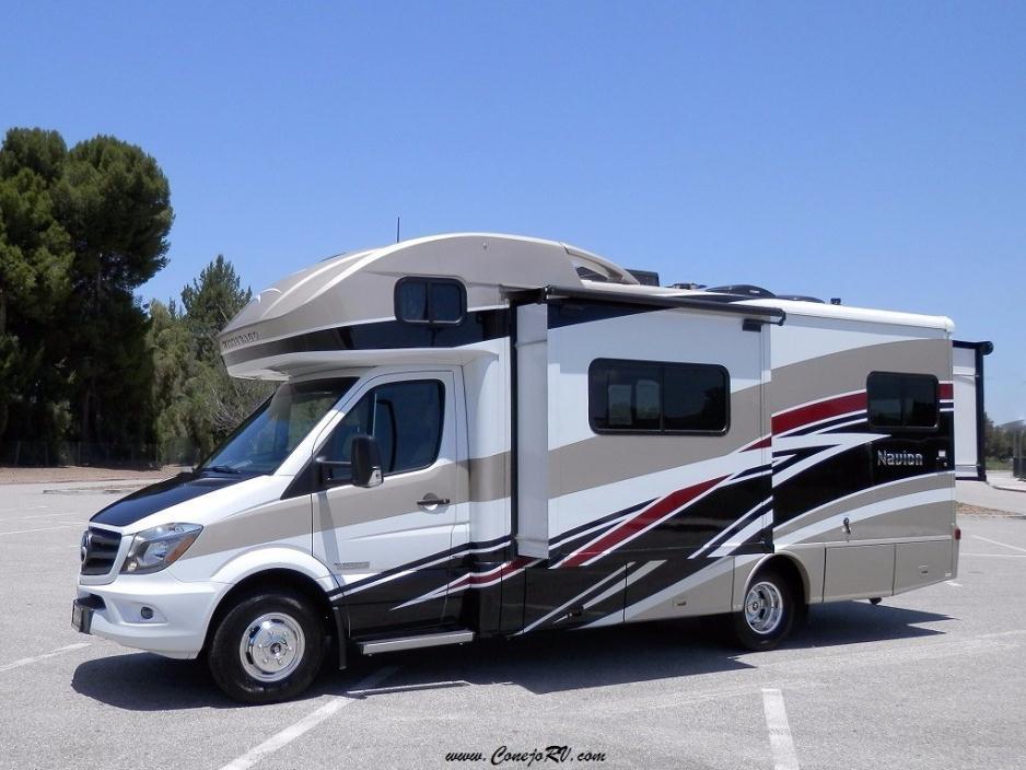 2017 Winnebago ITASCA Navion 24G 2-Slide Mercedes Diesel Full Paint