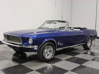 Ford : Mustang STRONG '68 'VERT, 347 STROKER, SERPENTINE, PWR TOP, PWR FRNT DISCS, PWR STEER!