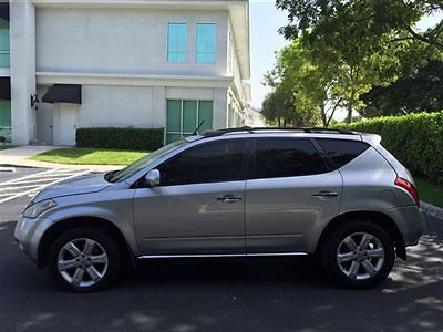 Nissan : Murano 2WD 4dr SL 92000 miles florida car 2 owner leather sunroof heated seats rebuilt title 7999
