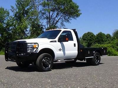Ford : F-350 XL 4x4 2dr Regular Cab 141 in. WB DRW Chassis 2011 ford f 350 6.7 powerstroke diesel cm hauler bed flat bed ranch hand