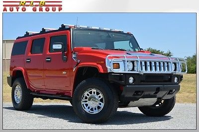 Hummer : H2 Victory Red Special Edition SUV 2007 h 2 victory red limited edition navigation rear seat entertainment loaded