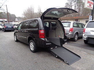 Dodge : Caravan SXT hANDICAP WHEELCHAIR ACCESSIBLE VAN 2008 black sxt handicap wheelchair accessible van