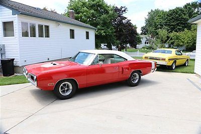 Dodge : Coronet RT 1970 dodge coronet r t for sale hemi red white very original one owner