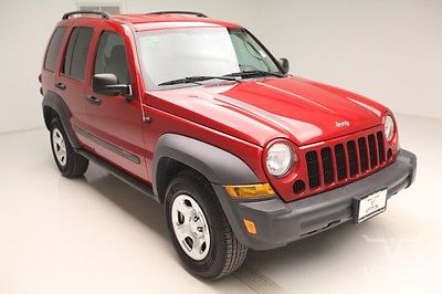 Jeep : Liberty Sport 4x4 2007 gray cloth v 6 powertech used preowned we finance 73 k miles
