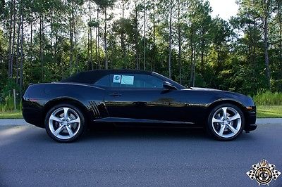 Chevrolet : Camaro 39 MILES! TRIPLE BLACK 6 SPD LS3 2SS VERT 39 miles from new very beautiful and pampered as new camaro ss 2 ss convertible