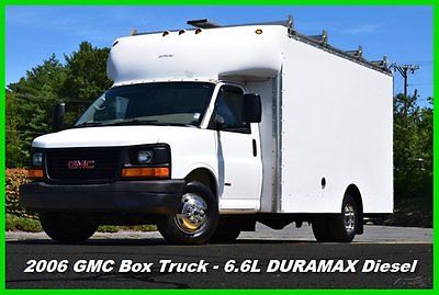 GMC : Savana Box Van 06 gmc savana cutaway box van 6.6 l v 8 duramax diesel dmax chevy chevrolet truck