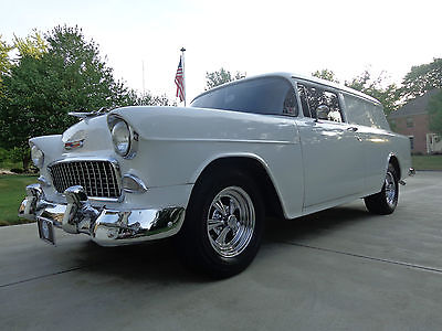 Chevrolet : Bel Air/150/210 Sedan Delivery  1955 chevrolet 150 sedan delivery clean and solid finished interior nice