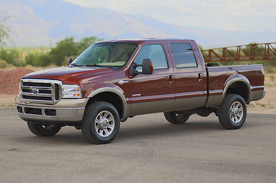 Ford : F-350 MONEY BACK GUARANTEE 2005 ford f 350 diesel king ranch 61 k miles 4 x 4 4 wd crew cab pickup 4 door 6.0 l
