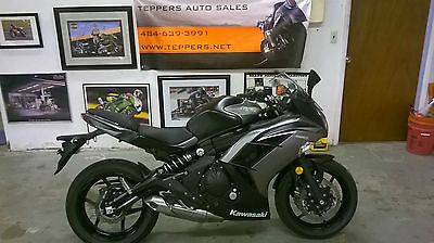 Kawasaki : Ninja 650 r 650 like new only 200 miles clean title no damage stock