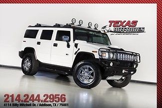 Hummer : H2 Base Sport Utility 4-Door 2003 hummer h 2 low miles leveled wheels tires loaded with options