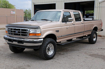 Ford : F-350 MONEY BACK GUARANTEE 1997 ford f 350 diesel 4 x 4 crew cab 101 k miles 4 wd 7.3 l inspected in ad clean