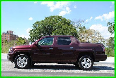 Honda : Ridgeline RTL LEATHER 3.5 4WD NAVIGATION NAV PICK UP TRUCK Repairable Rebuildable Salvage Wrecked Runs Drives EZ Project Needs Fix Low Mile